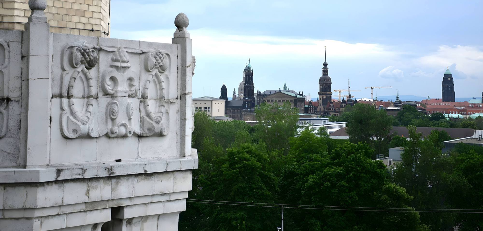 Blick über Dresden